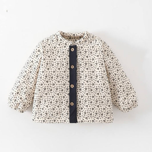 Girls’ Korean Style Autumn/Winter Two-Piece Lace Set – Baby Girl Casual Outfit