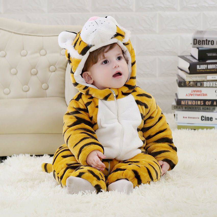 Spring & Autumn Baby Jumpsuit – Soft Bunny Design Newborn Pajamas