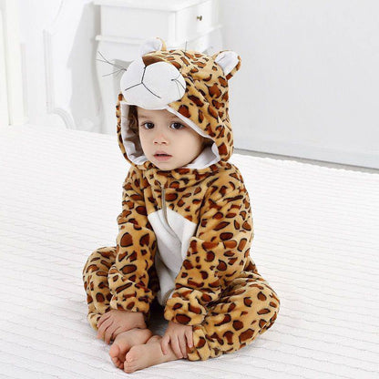 Spring & Autumn Baby Jumpsuit – Soft Bunny Design Newborn Pajamas