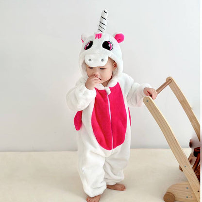 Spring & Autumn Baby Jumpsuit – Soft Bunny Design Newborn Pajamas