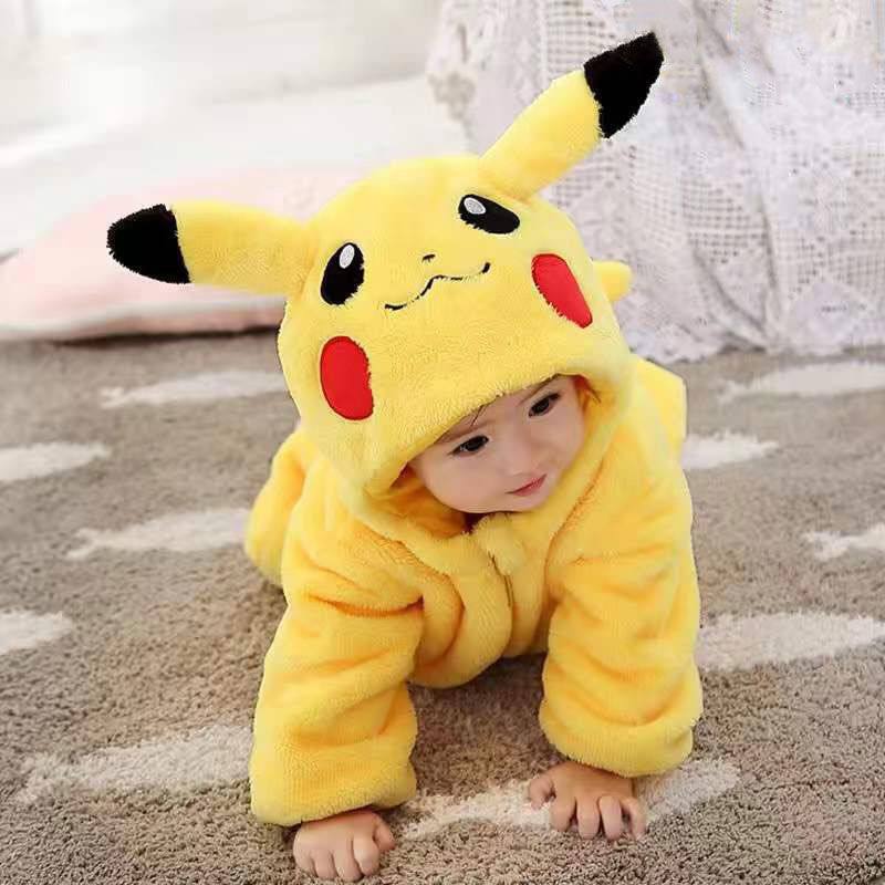 Spring & Autumn Baby Jumpsuit – Soft Bunny Design Newborn Pajamas