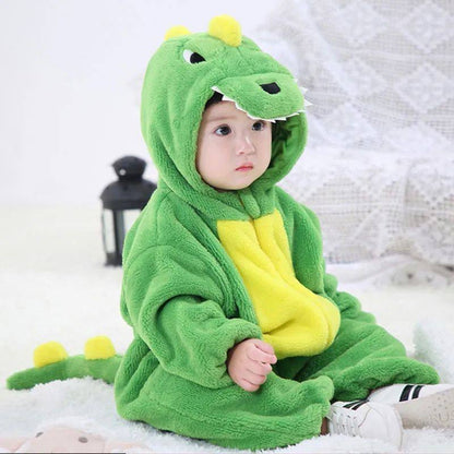Spring & Autumn Baby Jumpsuit – Soft Bunny Design Newborn Pajamas