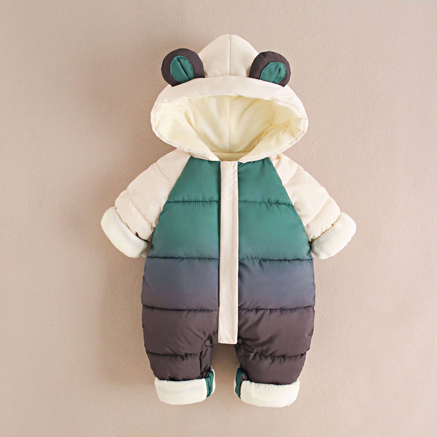 KYHE｜Cozy Winter Newborn Romper – Western Style Jumpsuit for Boys & Girls 👶