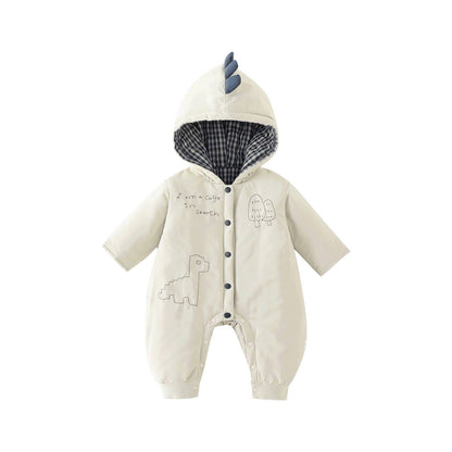 Cute Cartoon Baby Jumpsuit – Long-Sleeve Autumn & Winter Outfit for Baby Boys 👶